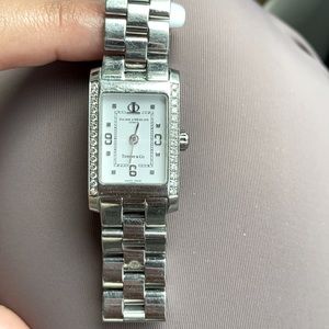 Used stainless steel tiffany & Co watch